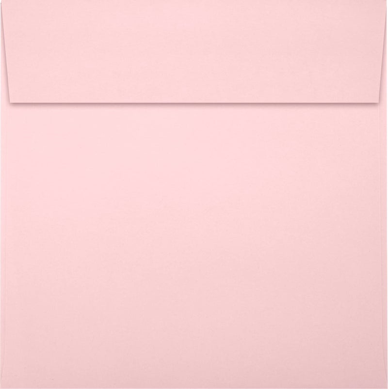 LUXPaper Square Invitation Envelopes | Peel & Press | 5 1/2" x 5 1/2" | Candy Pink | 80lb. Text | 50 Qty - Image 2